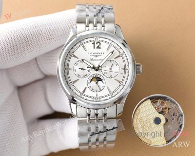 High Quality Replica LONGINES Esmeralda Different Colors Steel Strap Different Colors Face Dial Different Colors Stainless Steel Case Watch 40×12mm